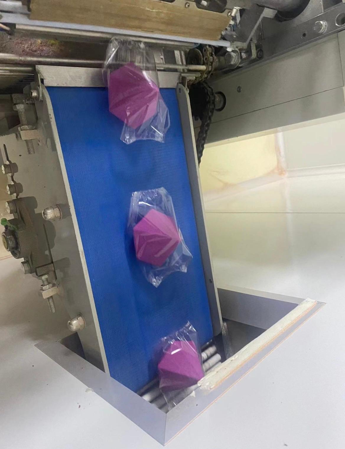 Hygienic protective wrapping of handcrafted Sweet Surprise bath bombs